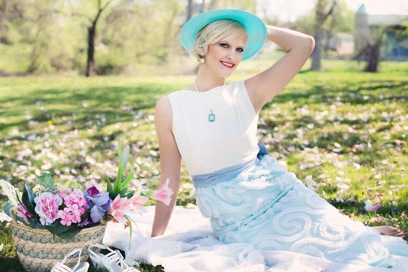 Picnic Basket on Grass